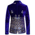 Blazer Embroidery Velvet men's jacket
